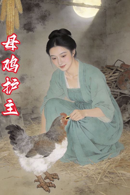 母鸡护主封面