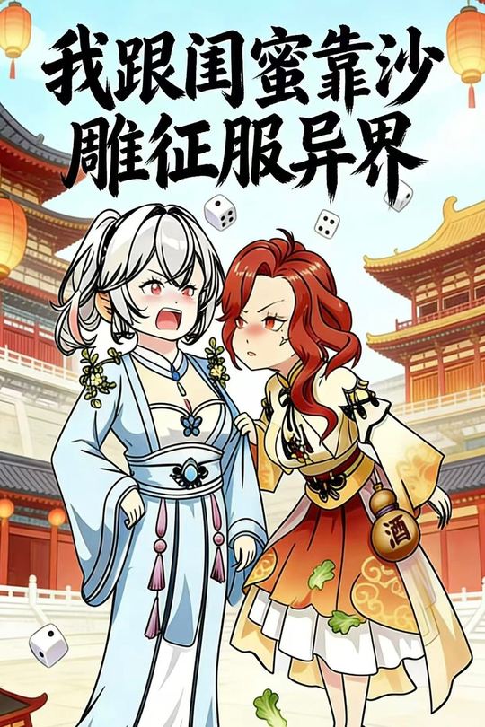 我跟闺蜜靠沙雕征服异界封面