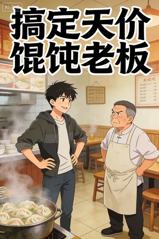 搞定天价馄饨老板封面