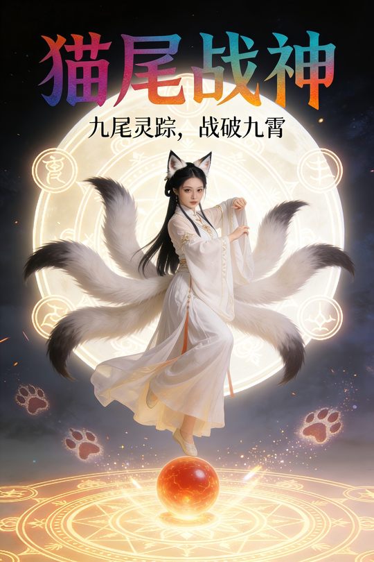 猫尾战神封面