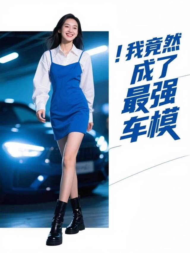 我竟然成了最强车模封面