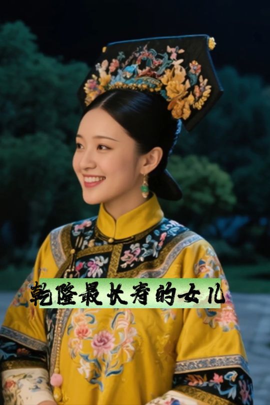 乾隆最长寿的女儿封面