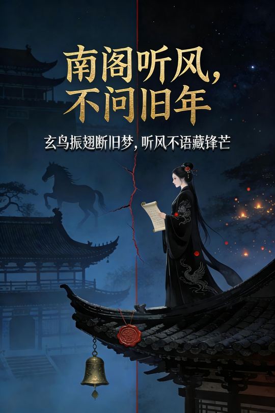 南阁听风,不问旧年封面