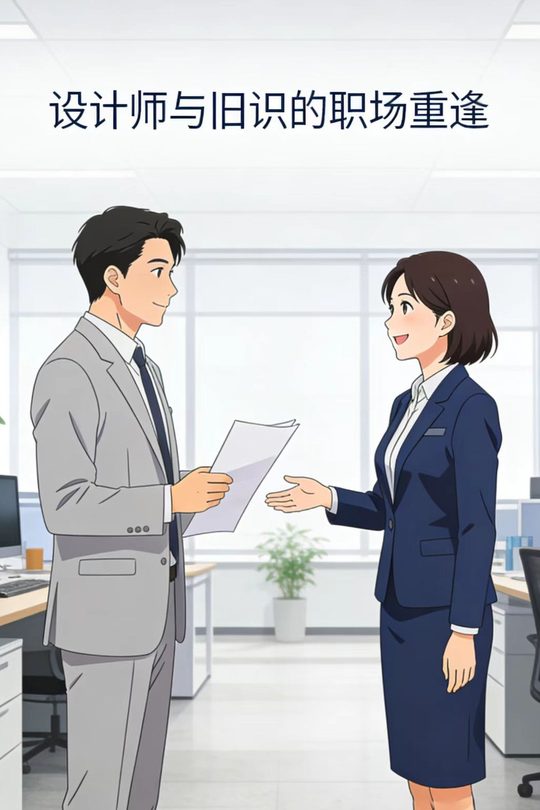 设计师与旧识的职场重逢封面