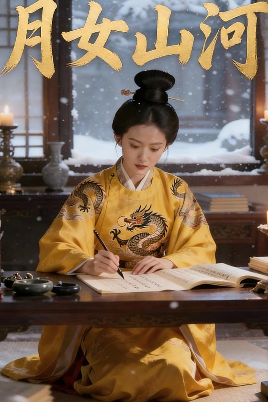 月女山河封面
