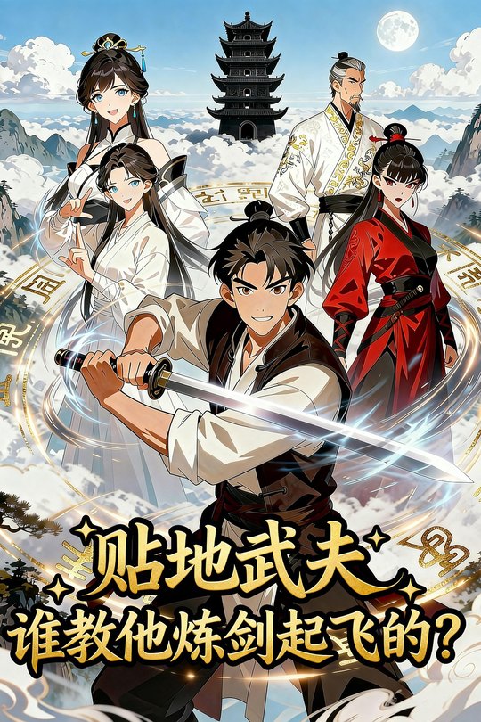 贴地武夫,谁教他炼剑起飞的?封面