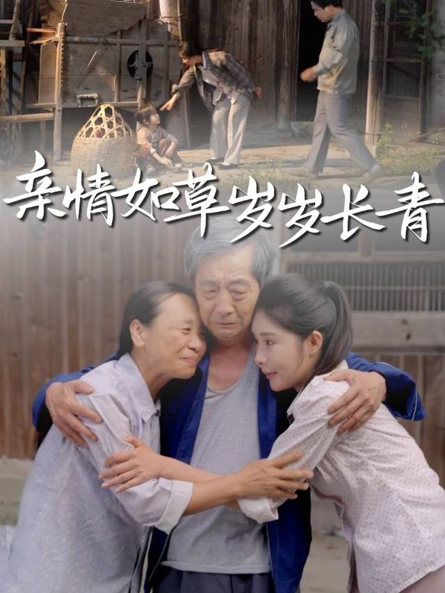 亲情如草,岁岁长青封面
