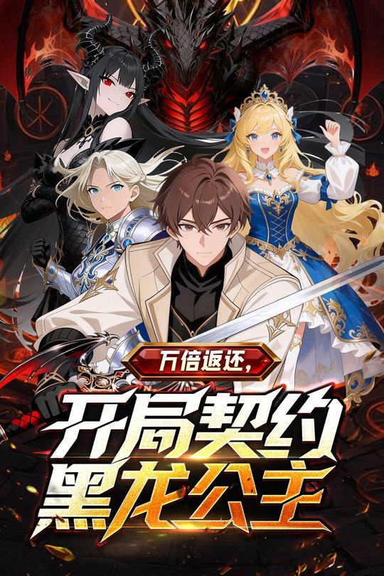 万倍返还,开局契约黑龙公主封面