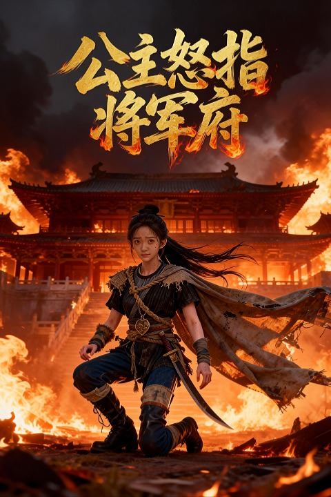 公主怒指将军府封面