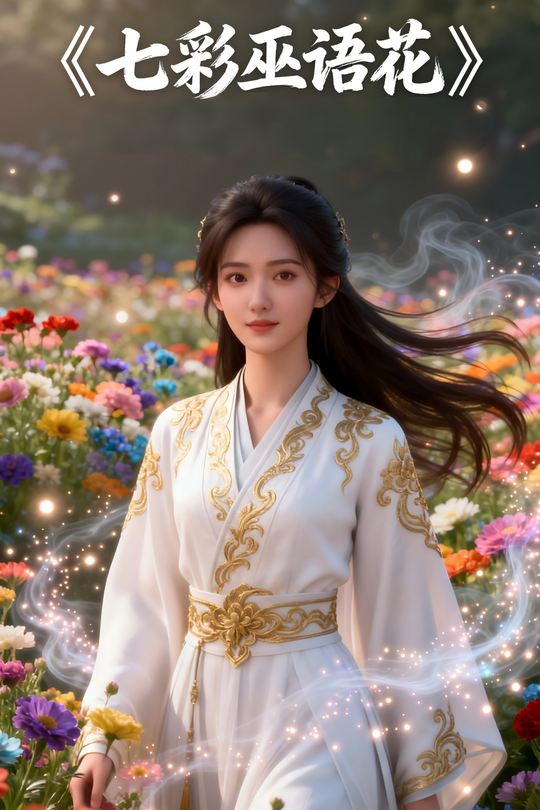 七彩巫语花封面