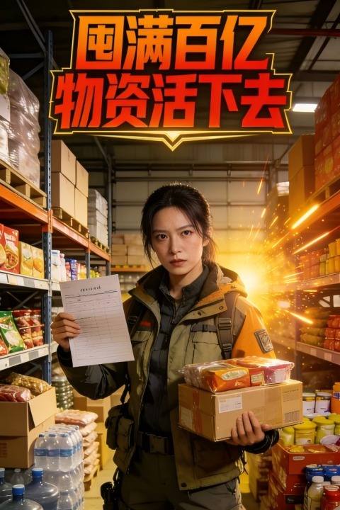 囤满百亿物资活下去封面