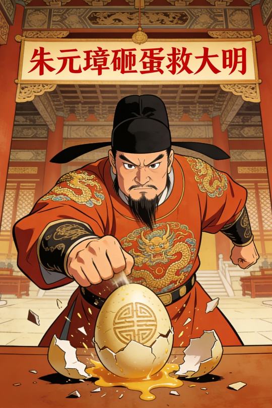 朱元璋砸蛋救大明封面