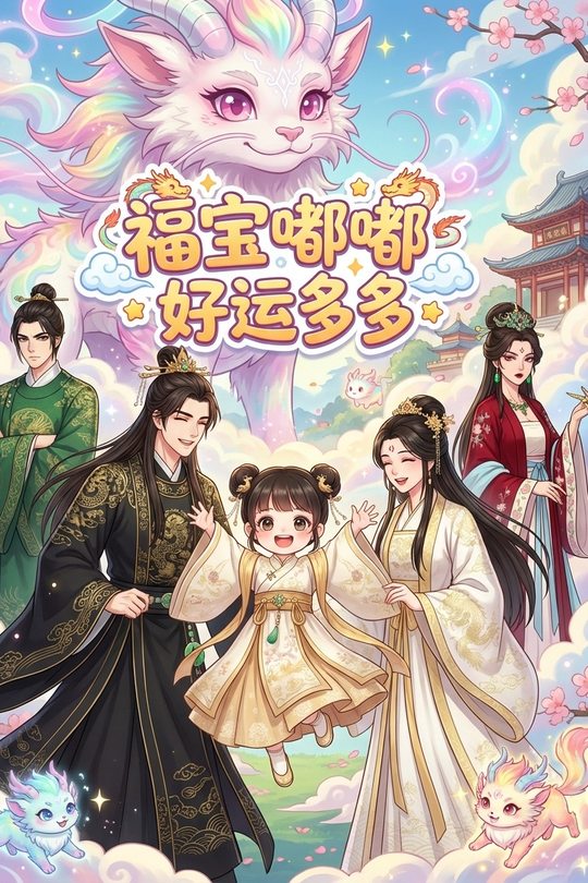 福宝嘟嘟,好运多多封面