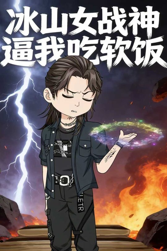 冰山女战神逼我吃软饭封面