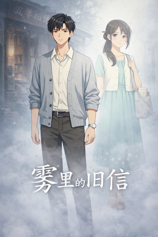 雾里的旧信封面