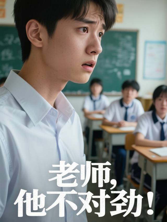 老师,他不对劲!封面
