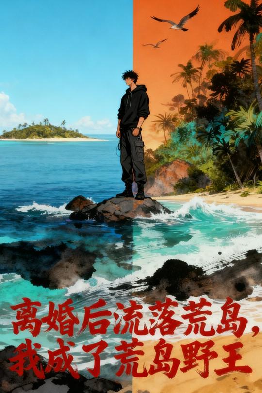 离婚后流落荒岛,我成了荒岛野王封面