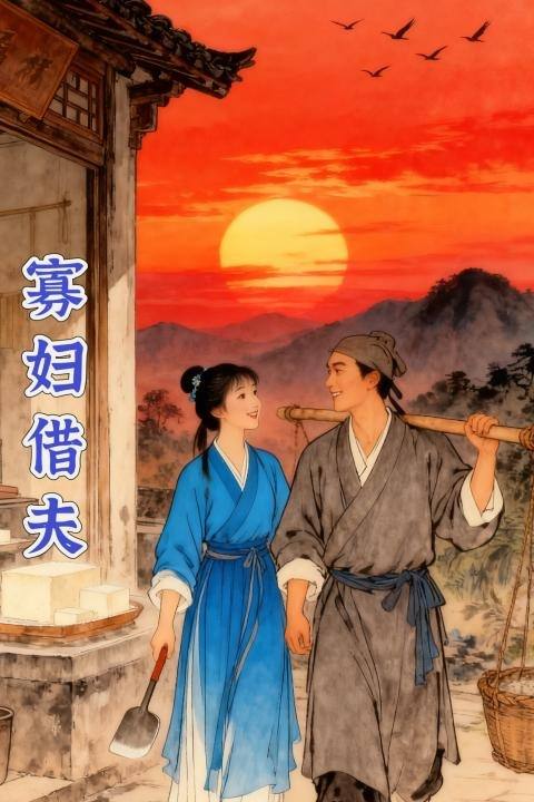 寡妇借夫封面