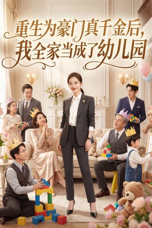 重生为豪门真千金后,我全家当成了幼儿园封面