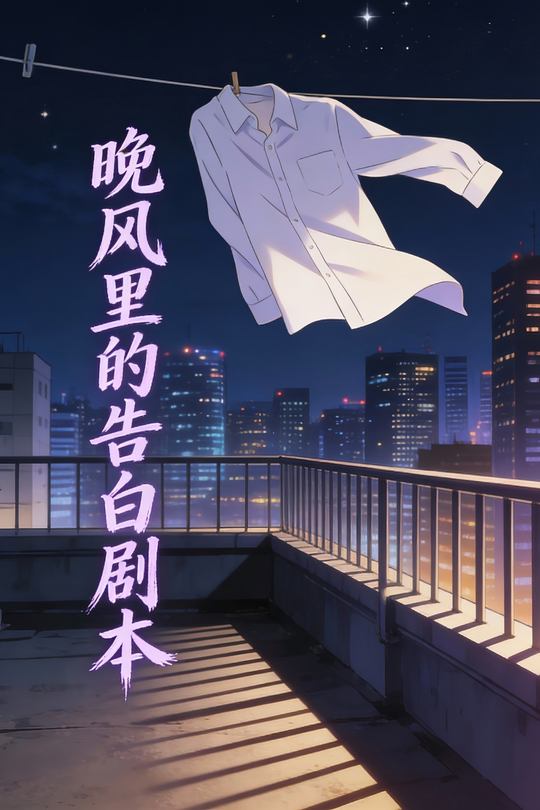 晚风里的告白剧本封面
