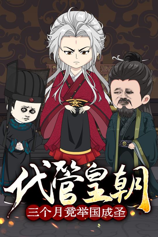 代管皇朝三个月竟举国成圣封面