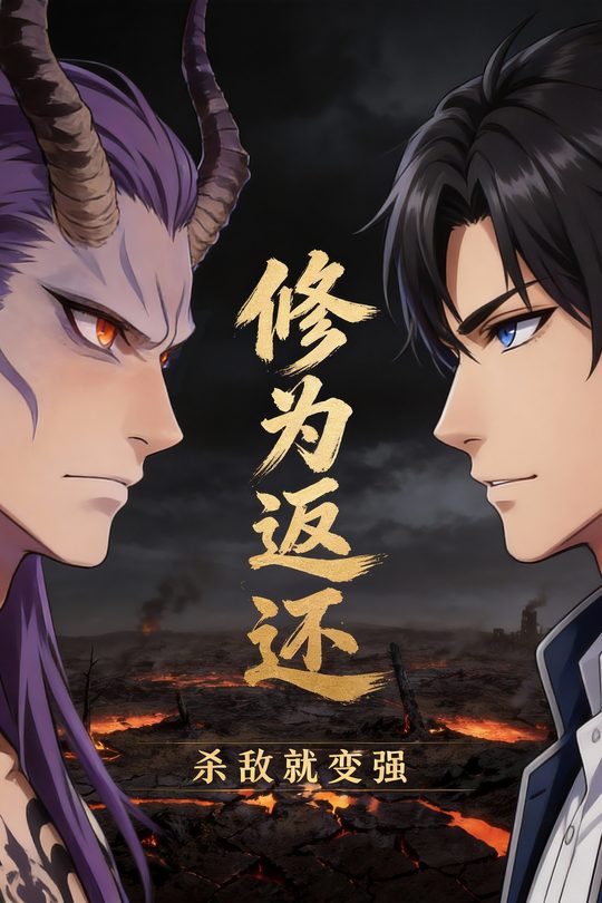 修为返还:杀敌就变强封面
