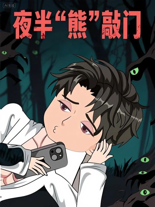 夜半“熊”敲门封面