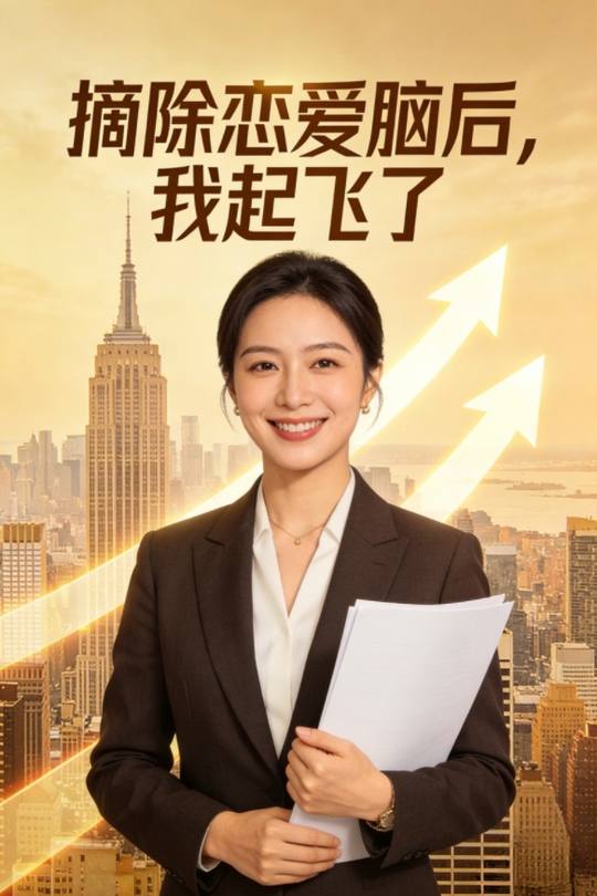 摘除恋爱脑后,我起飞了封面