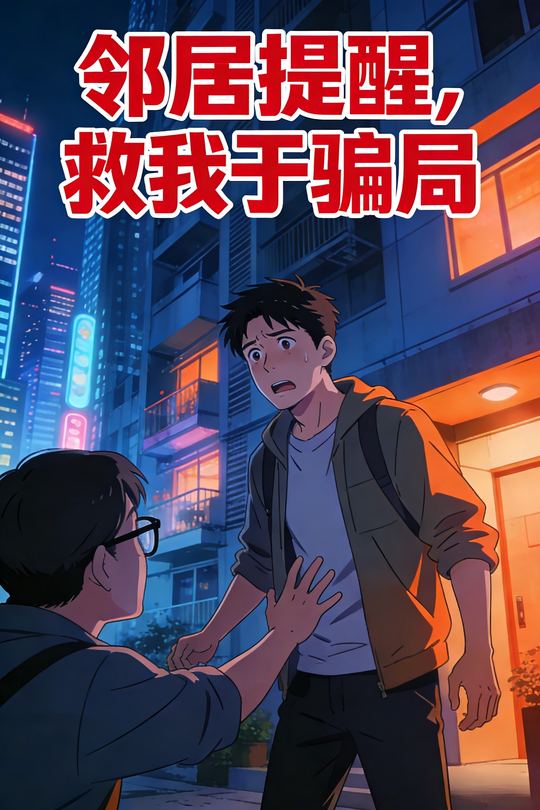 邻居提醒,救我于骗局封面