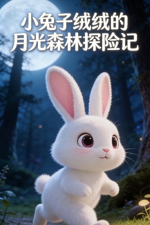 小兔子绒绒的月光森林探险记封面