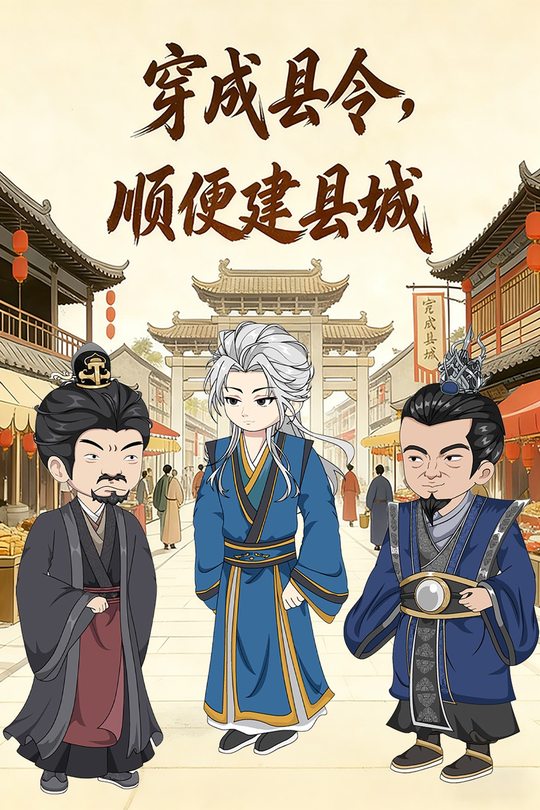 穿成县令,顺便建县城封面