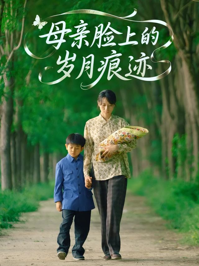 母亲脸上的岁月痕迹封面