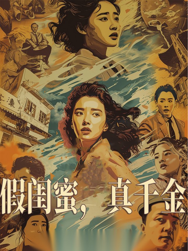 假闺蜜,真千金封面