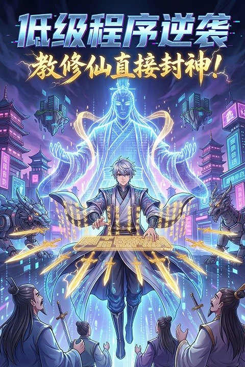 低级程序逆袭:教修仙直接封神!封面