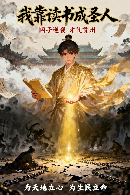 我靠读书成圣人封面