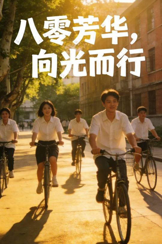 八零芳华,向光而行封面