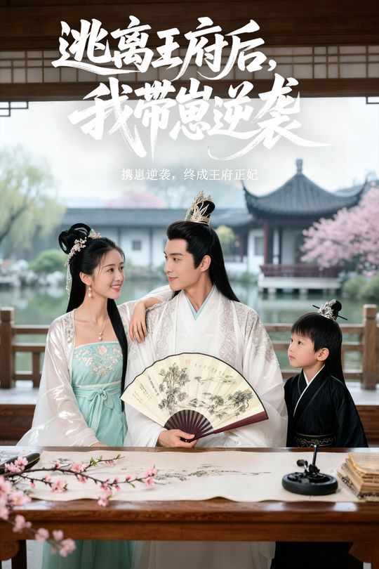 逃离王府后,我带崽逆袭封面