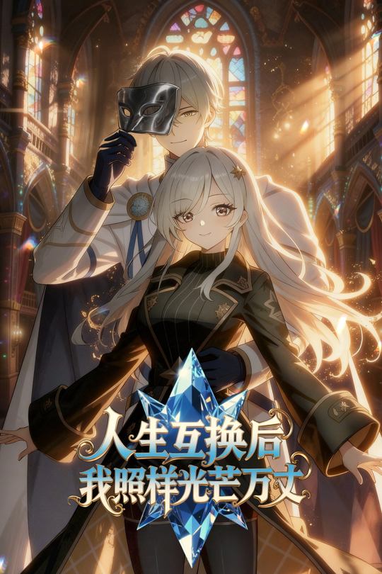 人生互换后我照样光芒万丈全封面