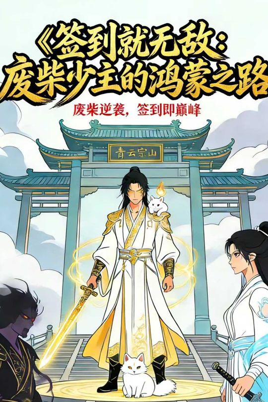 签到就无敌:废柴少主的鸿蒙之路封面