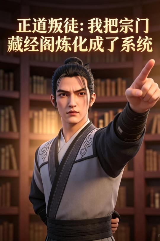 正道叛徒:我把宗门藏经阁炼化成了系统封面