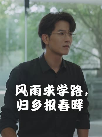 风雨求学路,归乡报春晖封面