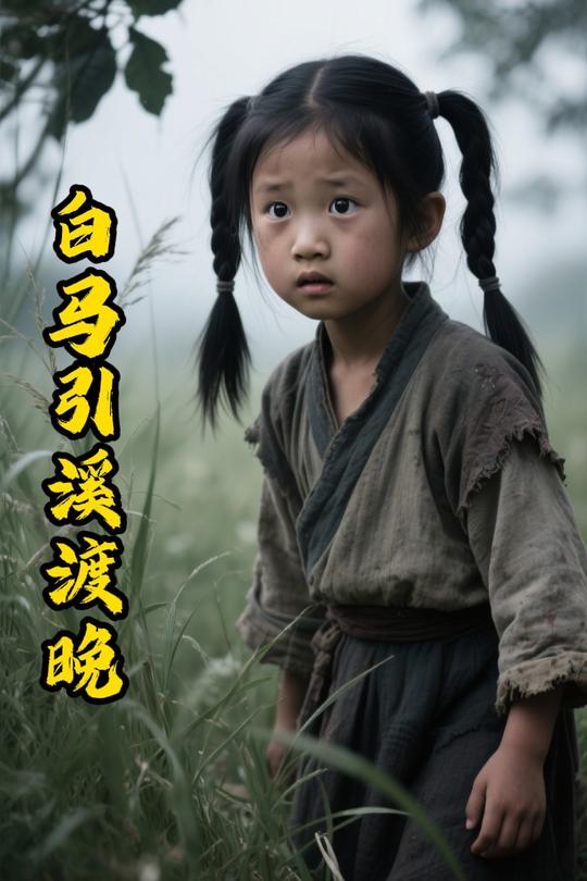 白马引溪渡晚封面