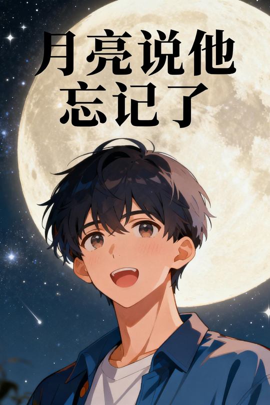 月亮说他忘记了封面