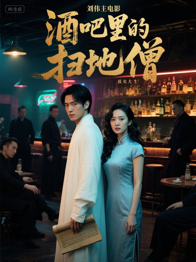 酒吧里的扫地僧封面