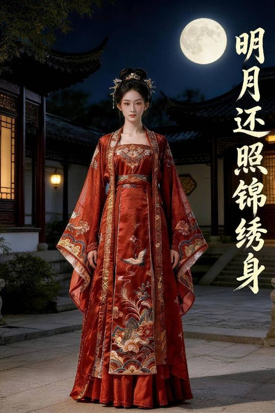 明月还照锦绣身封面