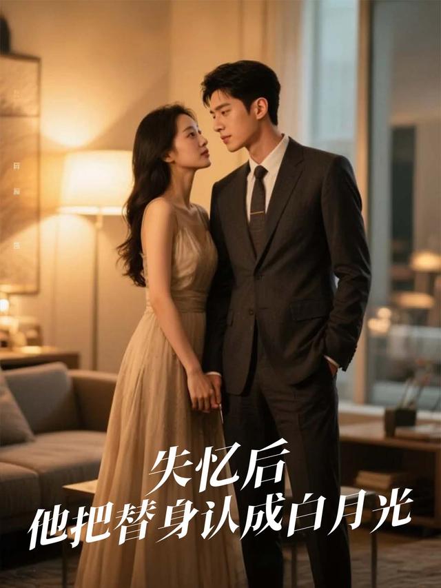 失忆后,他把替身认成白月光封面