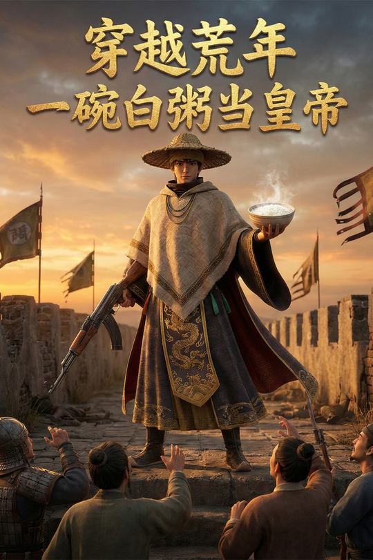 穿越荒年,一碗白粥当皇帝封面