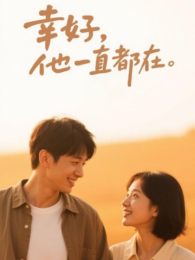 幸好,他一直都在封面