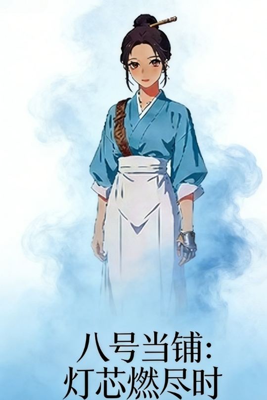 八号当铺:灯芯燃尽时封面