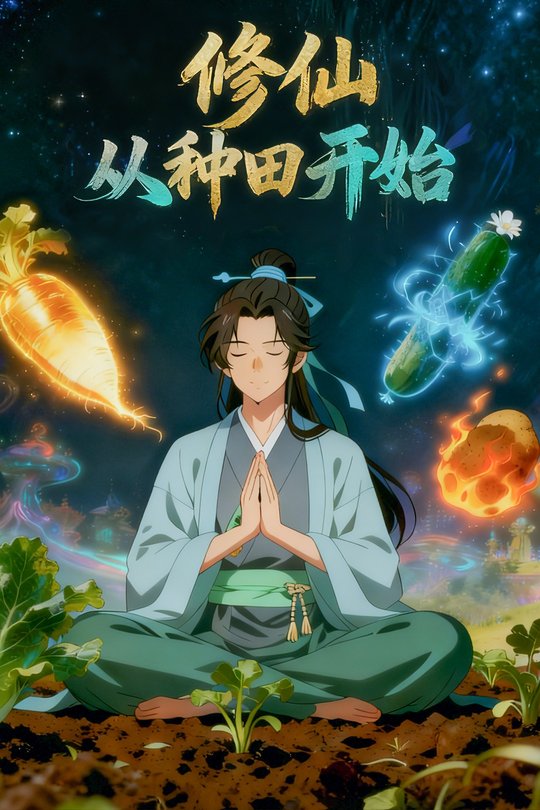 修仙从种田开始封面
